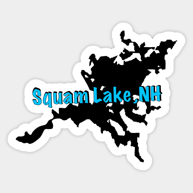 SquamLake,NH Sticker by ACGraphics